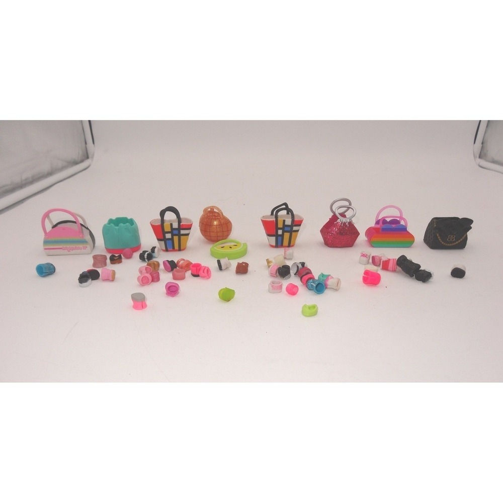 LOL Surprise Doll Accessories Lot Shoes Purses Handbags 50+ Pieces MGA Mixed Lot